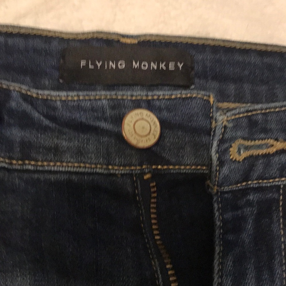 Flying Monkey Distressed Jeans. - image 2